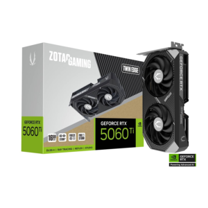 Tarjeta de Video ZOTAC RTX 5060 Ti 16GB Twin Edge